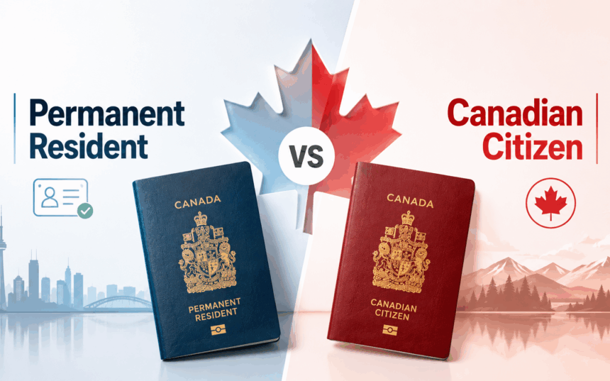Permanent Resident vs Canadian Citizen